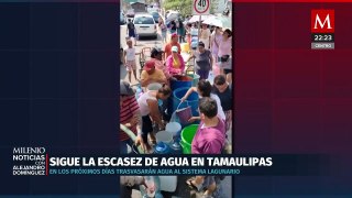 Escasez de agua persiste en Tamaulipas; trasvase al sistema local