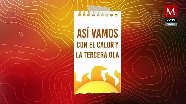 Tercera ola de calor golpea al país, temperaturas de más de 45 grados en tres estados