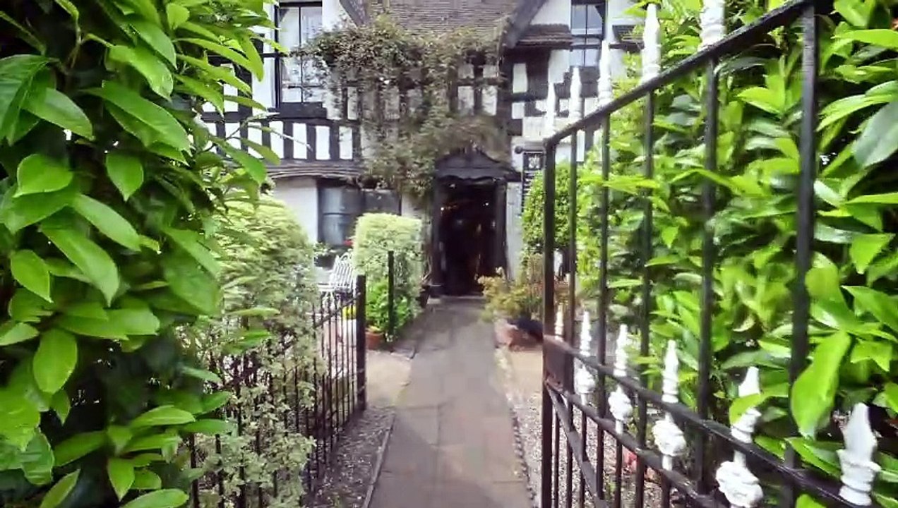 Take a look in the Shropshire Tea Room in a 700 year old building.
