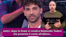 Amici, dopo la finale si vendica Raimondo Todaro che presenta il conto all’allievo...