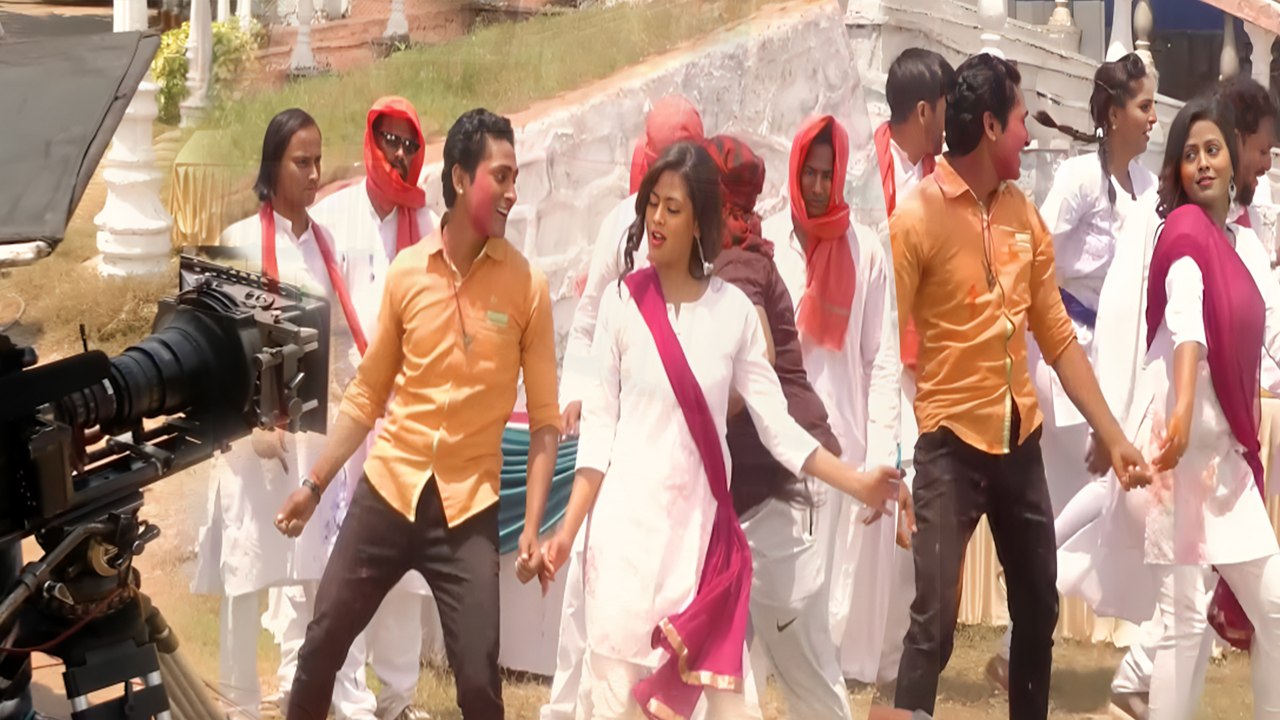 देखिए Jaanu Meri Jaan के गाने की शूटिंग पर Harshvardhan Nirala और Richa Dixit की शानदार केमिस्ट्री