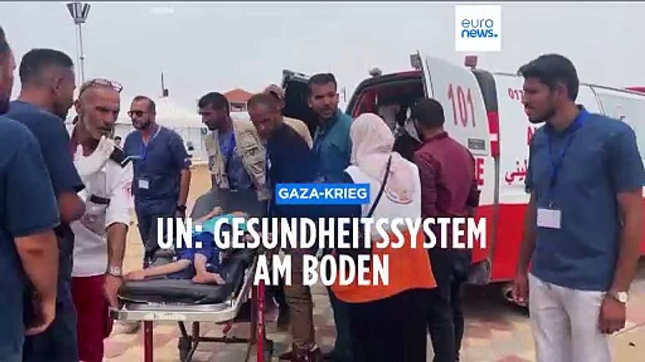 UN: Gesundheitssystem in Gaza am Boden