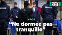 Attal rend hommage aux deux agents pénitentiaires