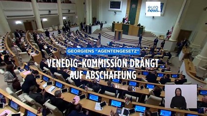 Georgien: Venedig-Kommission drängt auf Abschaffung des "Agentengesetzes"