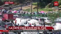 Protestas de la CNTE desatan caos en distintas regiones del país