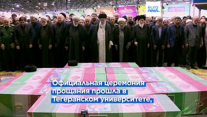 Иран проводит в последний путь президента Раиси 🌍