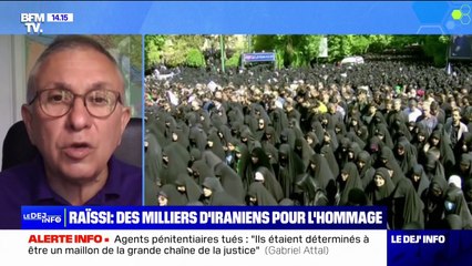 Mort du président Raïssi: des milliers d'Iraniens réunis à Téhéran pour lui rendre un dernier hommage