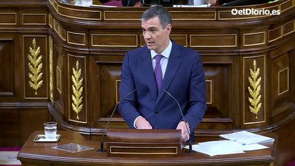 Sánchez, a Abascal: "¿Cómo voy a pedirle que se implique para frenar la violencia verbal cuando personifica el odio en esta Cámara?"