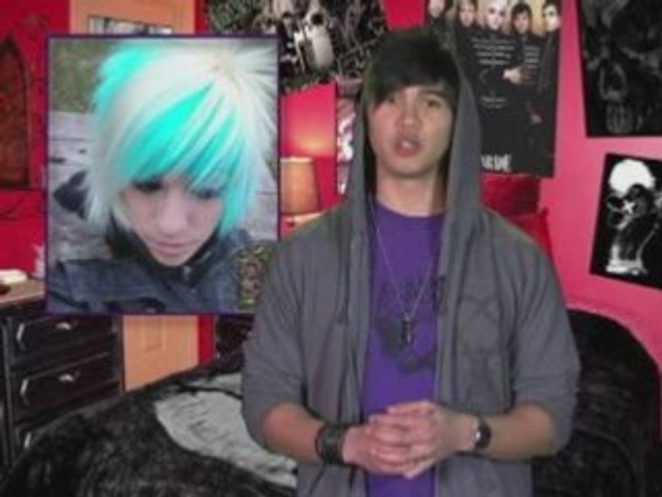 emo hairstylin'