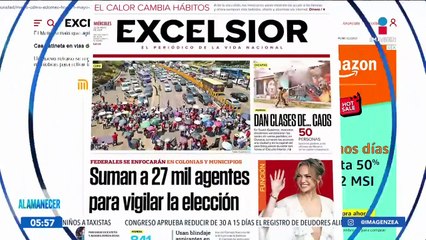 Primeras planas de los periódicos | 22 de mayo de 2024