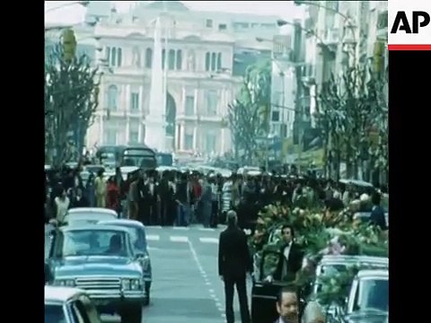 El funeral de Oscar Ringo Bonavena en Buenos Aires