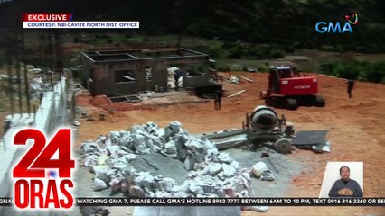 Ilegal umanong istraktura, sinalakay dahil itinatayo sa isang protected area | 24 Oras