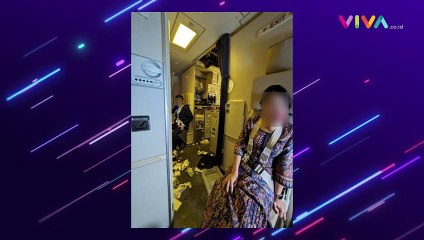 Teriakan Penumpang Singapore Airlines Saat Turbulensi