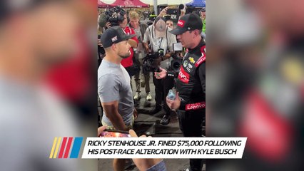 Download Video: NASCAR issues penalties to Ricky Stenhouse Jr., No. 47 crewmembers