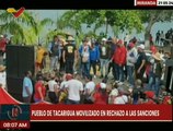Miranda | Habitantes de Tacarigua marcharon en rechazo al bloqueo imperialista de los EE.UU.