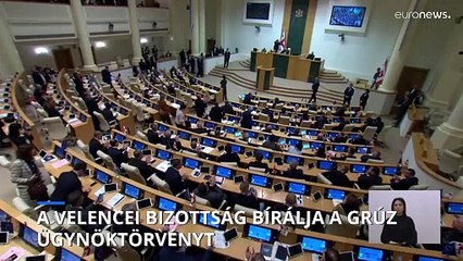A Velencei Bizottság felszólította Grúziát, vonja vissza az ügynöktörvényt