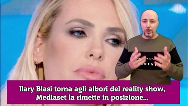 Ilary Blasi torna agli albori del reality show, Mediaset la rimette in posizione...