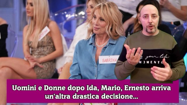 Uomini e Donne dopo Ida, Mario, Ernesto arriva un'altra drastica decisione...