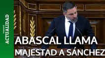 Armengol regaña a Abascal por llamar a Pedro Sánchez 