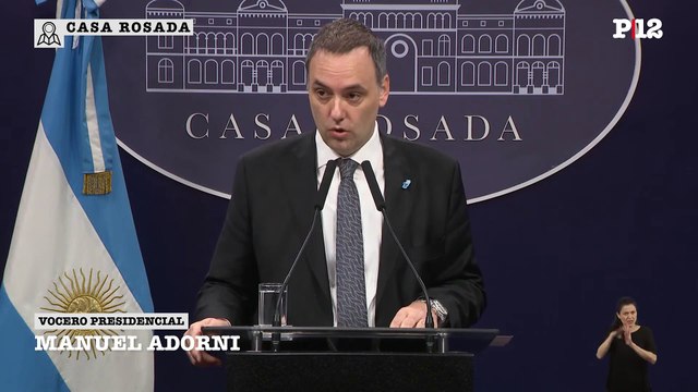 Adorni anunció la postulación de Argentina para ser sede de todos los partidos de la fase de grupos del Mundial 2030