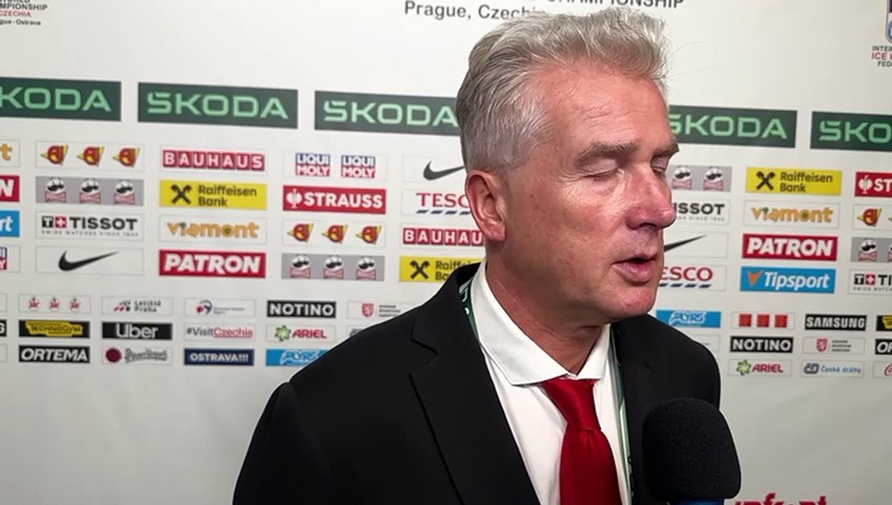 Roger Bader nach der Niederlage gegen Großbritannien