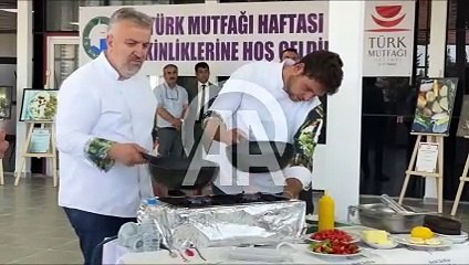 Sinop'ta yöresel yemek yarışması düzenlendi