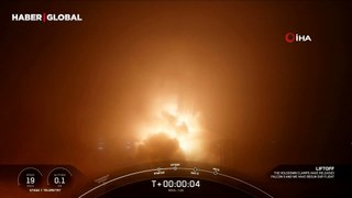 SpaceX, ABD'nin casus uydularını yörüngeye gönderdiği anları paylaştı