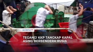 Tegang! Operasi Penangkapan Kapal Asing Berbendera Rusia di Laut Arafura oleh KKP