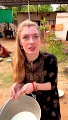 Kya question tha ye  _foreigner _couple _india _hindi _villagelife(720P_HD)