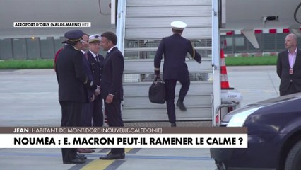 Jean, habitant de Mont-Dore en Nouvelle-Calédonie : «Si Emmanuel Macron veut venir, qu'il vienne»