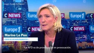 Le Pen rompe con la AFD: 