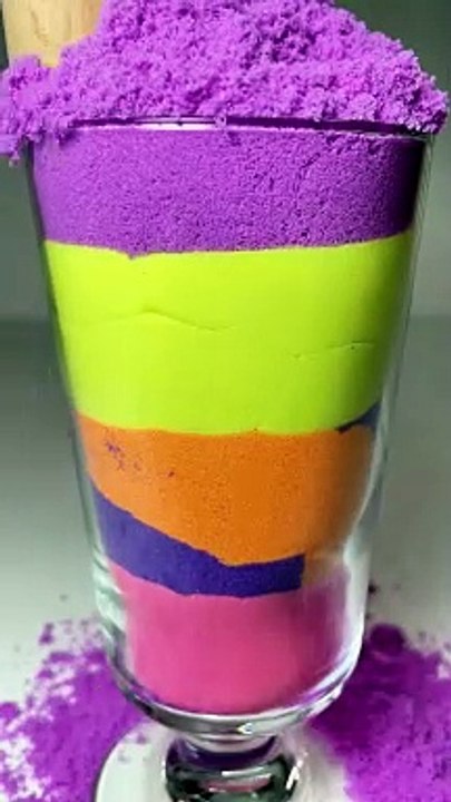 Kinetic sand Asmr drop