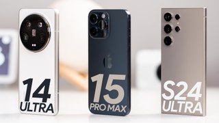 iPhone 15 Pro Max vs Samsung Galaxy S24 Ultra vs Xiaomi 14 Ultra, ¿el mejor móvil del mercado
