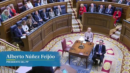 Feijóo sufre un lapsus al pedir el cese del ministro Albares