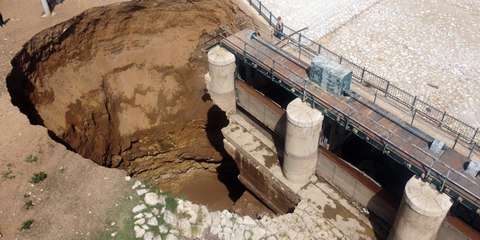 Konya'da kısa süre sonra yeniden oluşan obruk tehlikesi!