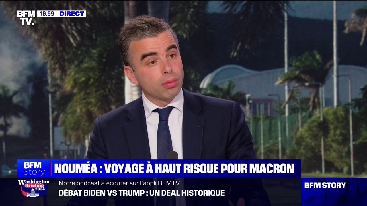 Nouvelle-Calédonie: "[Emmanuel Macron] s'expose et prend toutes ses responsabilités", pour Louis Marguerite (Renaissance)