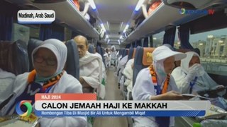 Jemaah Haji Kloter I Jakarta Diberangkatkan ke Makkah