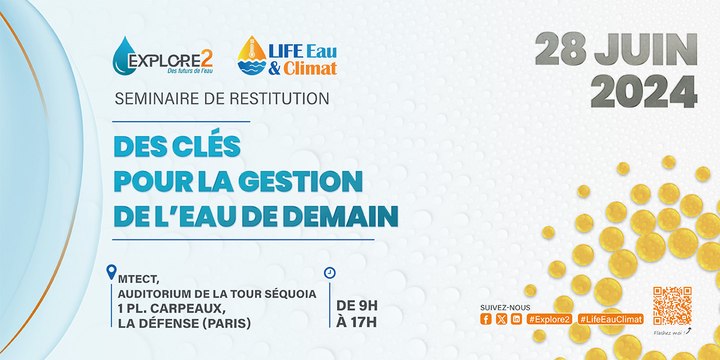 Séminaire de restitution | Des clés pour la gestion de l’eau de demain