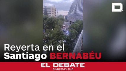 Una reyerta de 30 personas en la zona del Bernabéu deja nueve heridos por arma blanca