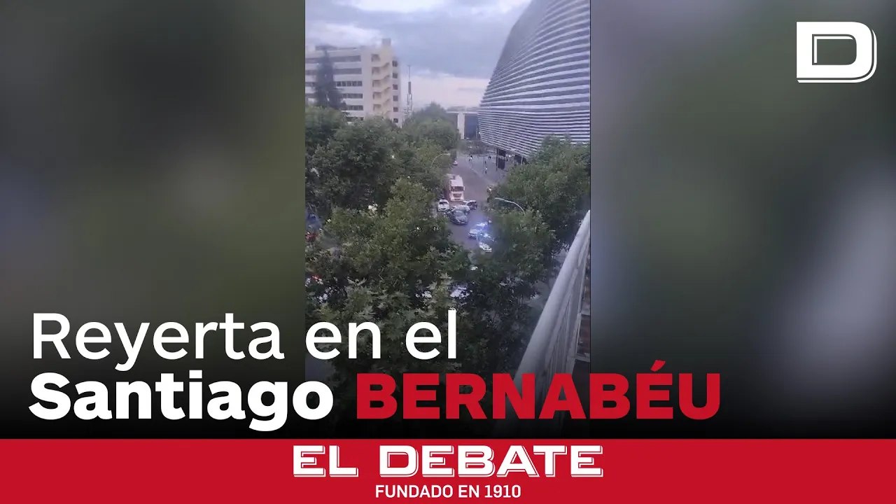 Una reyerta de 30 personas en la zona del Bernabéu deja nueve heridos por arma blanca