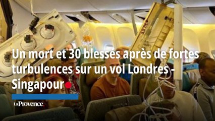 Un mort et trente blessés après de fortes turbulences sur un vol Londres-Singapour