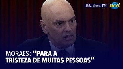 Alexandre de Moraes ironiza saída do TSE