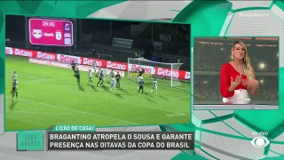 Renata Fan elogia Bragantino por classificação na Copa do Brasil: ‘Poderia ser sido 5 a 0’