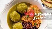 Cómo hacer albóndigas de carne en salsa verde, guisado casero y económico