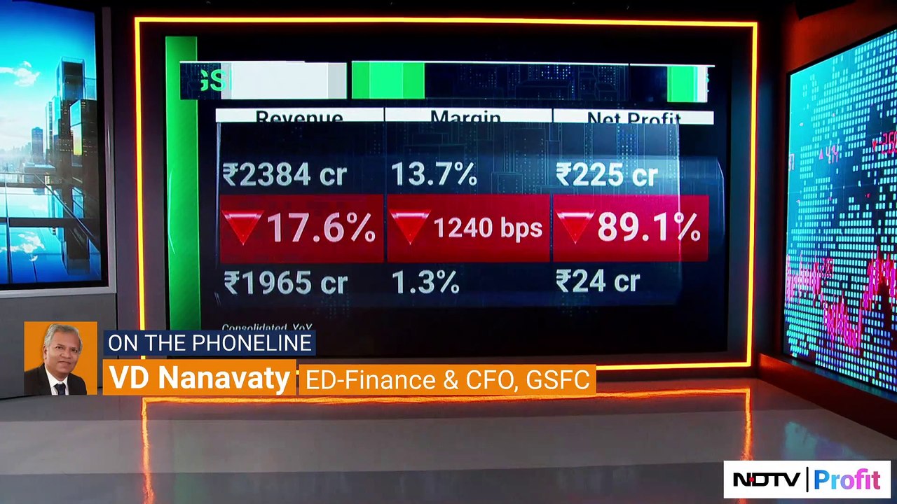 Subsidy Rate Revision Impacts GSFC's Fertiliser Sales | NDTV Profit