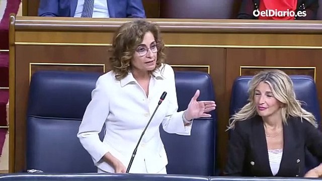 Montero, a Figaredo (Vox): ¿Usted cree que la redistribución de la riqueza se basa en el resentimiento? ¿Usted creed que la justicia social es una aberración? Porque entonces usted no cree en la Constitución española