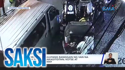 Saksi Part 1: Huli-cam: Pagbangga ng van; Pagkakakilanlan ni Mayor Alice Guo; Rigodon sa Senado