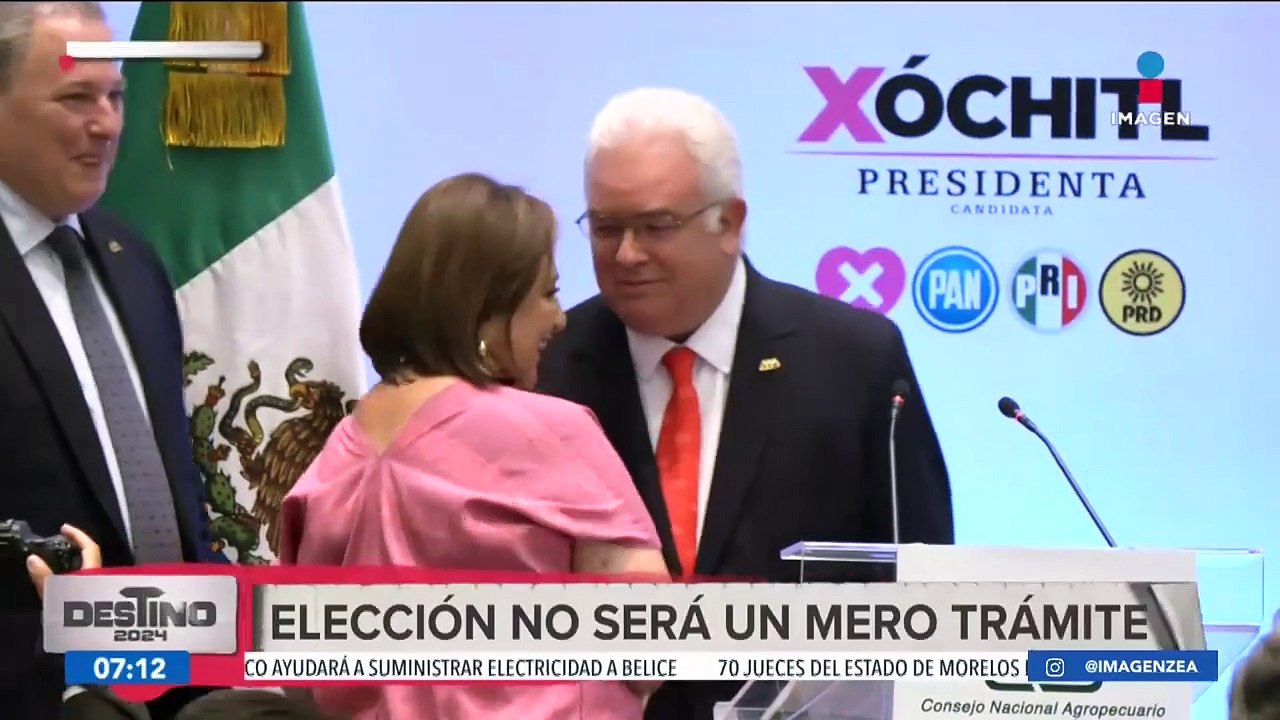 Xóchitl Gálvez se reunió con integrantes del Consejo Nacional Agropecuario