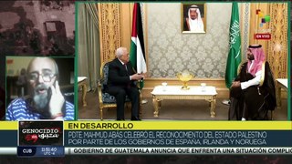 Presidente palestino agradece a gobiernos de Europa