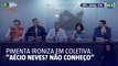 Ministro Pimenta responde com ironia sobre Aécio Neves